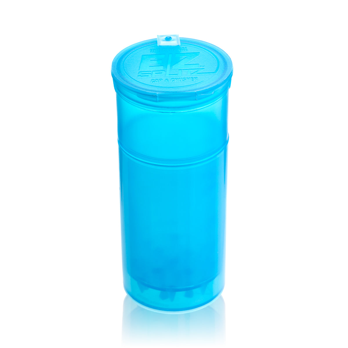 Cap & Crusher Pop Top Bottle + Built-in Grinder | 3.5 Grams