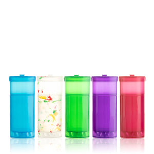 Cap & Crusher Pop Top Bottle + Built-in Grinder | 3.5 Grams